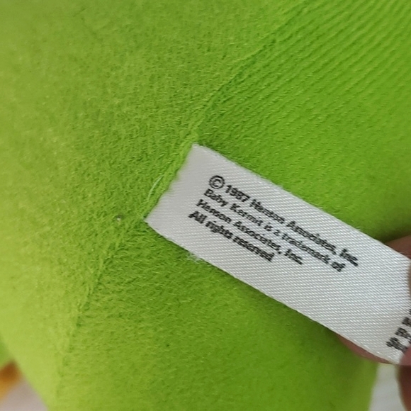 Vintage 80s McDonald's Muppets Sesame Street Baby Kermit & Fozzie Bear Plush Set - Picture 13 of 16